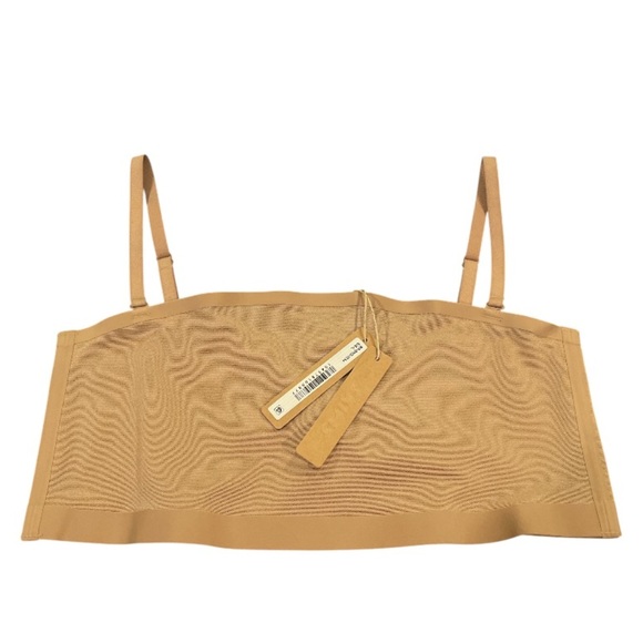 SKIMS Tan Women's Intimate Bralette Size L NWT - Picture 1 of 3